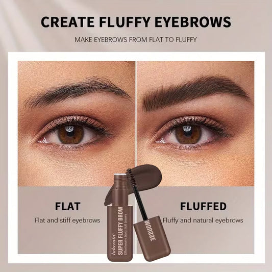 buy one and get one free!Eyebrow Volumizing Mousse, Buildable Soft & Full brows, All-day Wear, Flake Resistant
