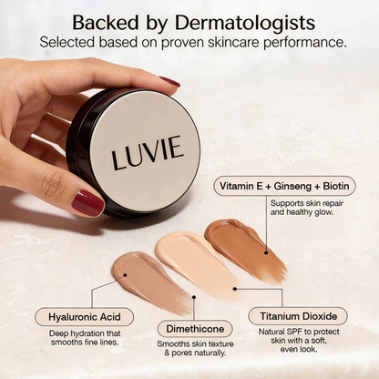 ⏰  LAST DAY SAVE 50%  💥 Luvie Glow Foundation Cushion