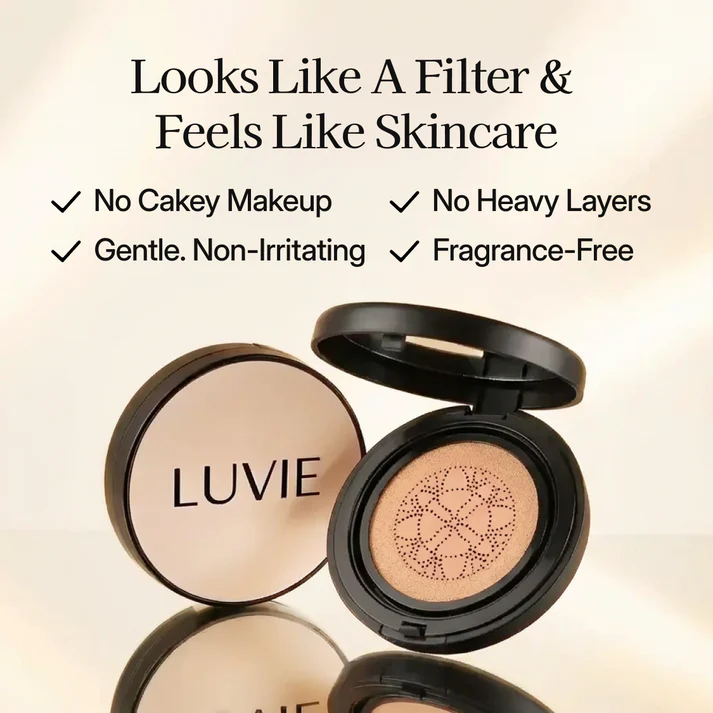 ⏰  LAST DAY SAVE 50%  💥 Luvie Glow Foundation Cushion