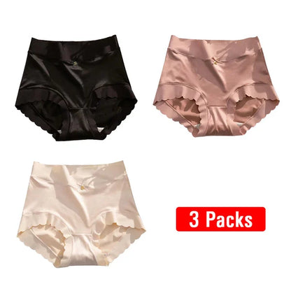 PAY1 GET 3(3PACKS) PREMIUM SATIN ANTIBACTERIAL ICE SILK MOISTURE