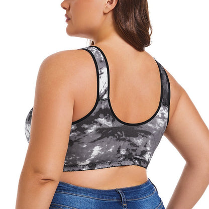Front button bra