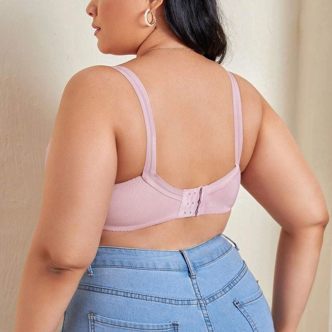 Womens Plus Size Lace Bra