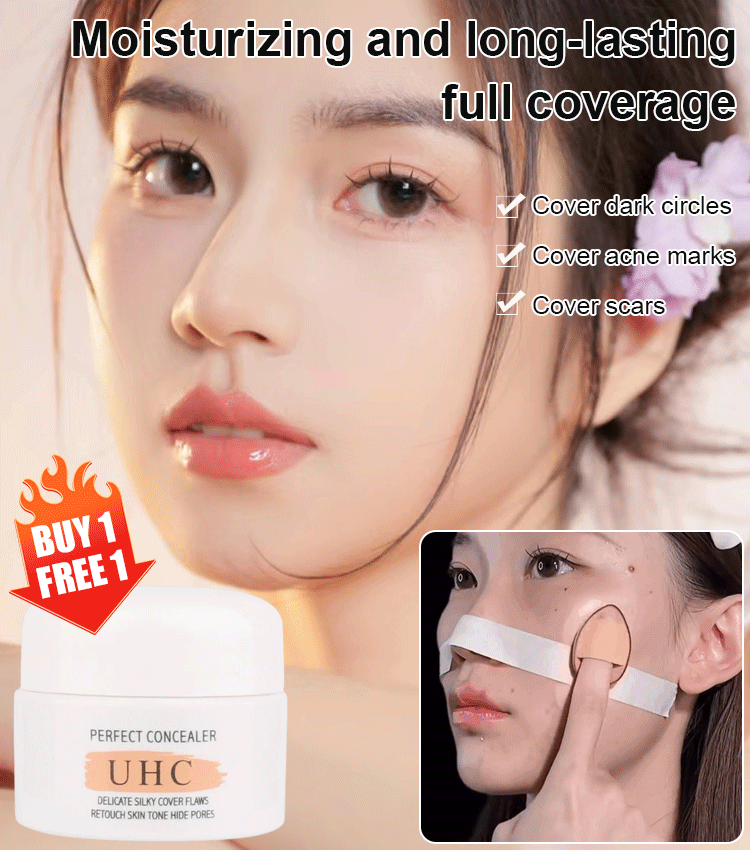 LONG LASTING WATERPROOF CONCEALER 🔥(Buy 1 Get 1 Free)🔥