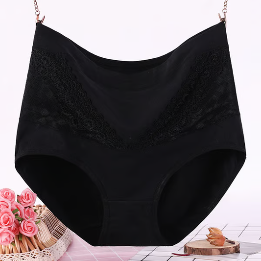 🔥High Waist Cotton Hygroscopic Underwear
