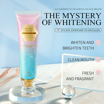 ✨ 🦷 Niacinamide Whitening Toothpaste - For Healthier, Whiter Teeth!