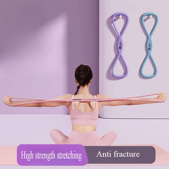🏆Flash Sale⚡ 50K+ SOLD! Almost Gone-💥🔥Resistance Bands, Figure 8 Exercise Bands for Women Men
