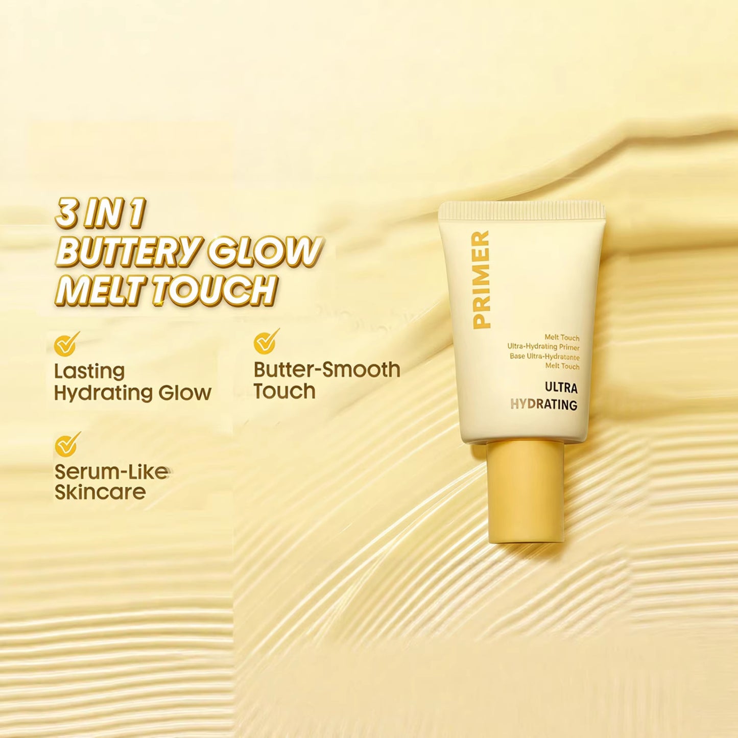 Non-Caking Primer & Base — Hydrating and Natural