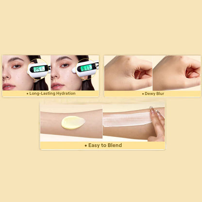 Non-Caking Primer & Base — Hydrating and Natural