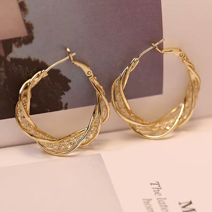 Upgraded French Crystal Earrings – Lighter, Stronger, and Tarnish-Resistant