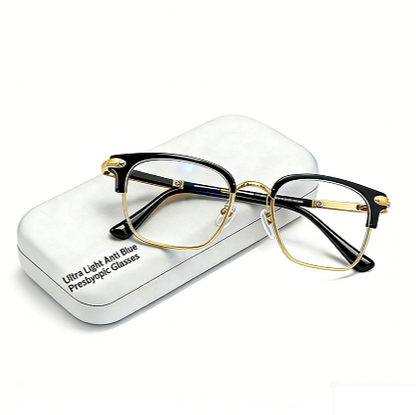 🎁Hot Sale🔥👓Ultra Light Anti Blue Presbyopic Glasses✨