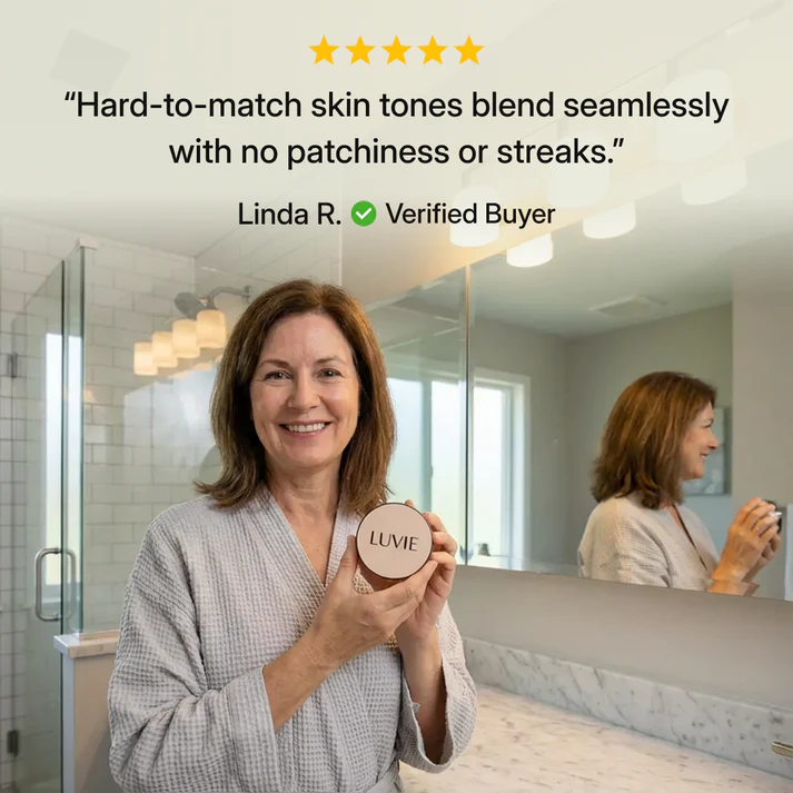 ⏰  LAST DAY SAVE 50%  💥 Luvie Glow Foundation Cushion